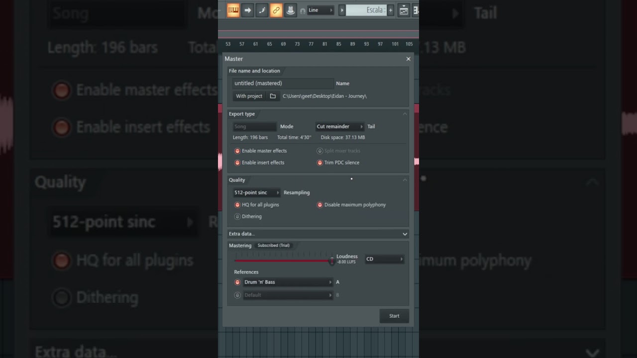 MIR&Aacute; como MASTERIZAR usando IA en FL STUDIO 21.2 #ai #flstudio #mastering #audio