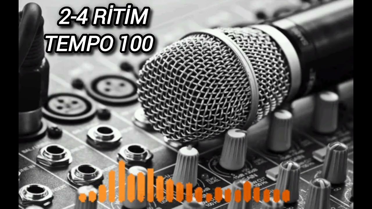 Bağlamacılara özel 2-4 ritim tempo 100