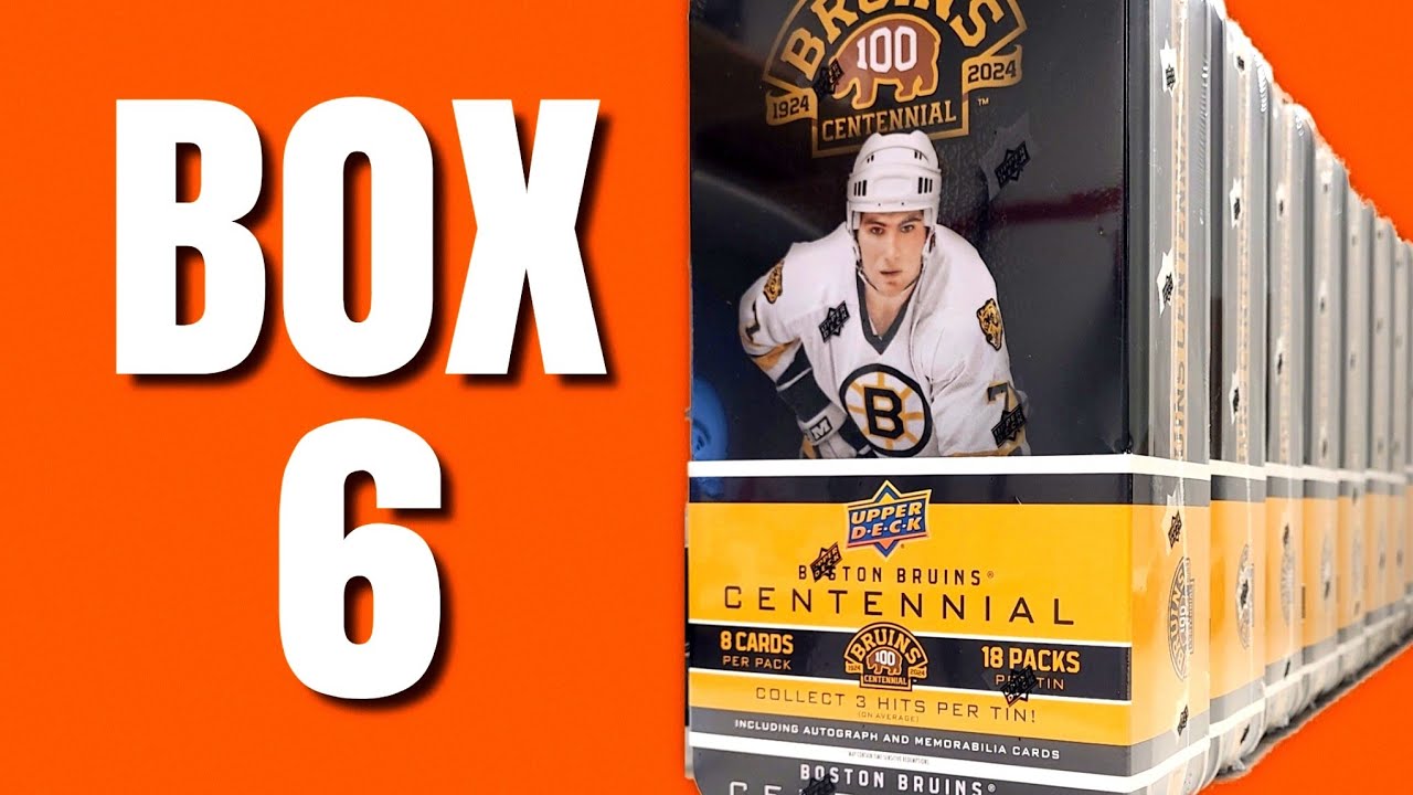 2023-24 Upper Deck Bruins Centennial Hobby Box Break #6