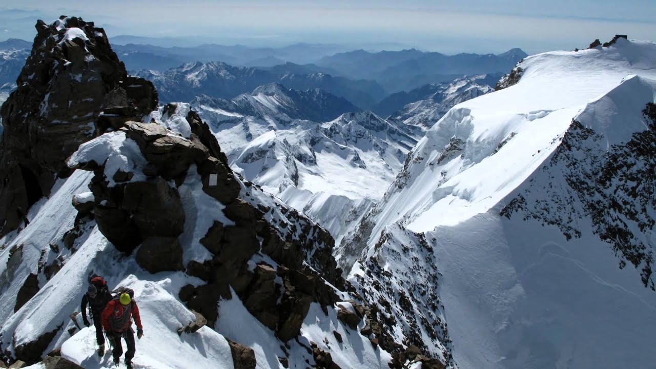 Punta Dufour m. 4637 (cresta Rey) - (Alpi Pennine - Gruppo del Monte Rosa)