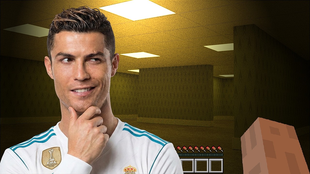 minecraft com o mod de backrooms &eacute; PERTUBADOR kkkkkkk