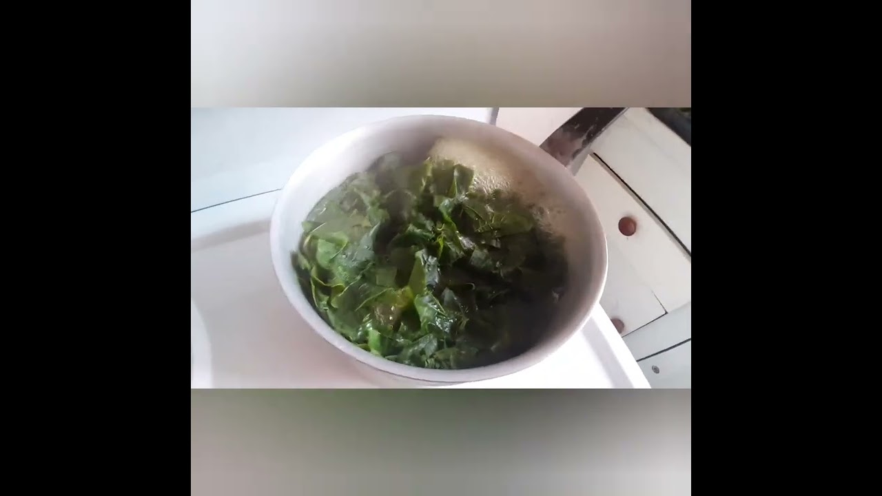 Cooking Beans leaves or Chimpapila