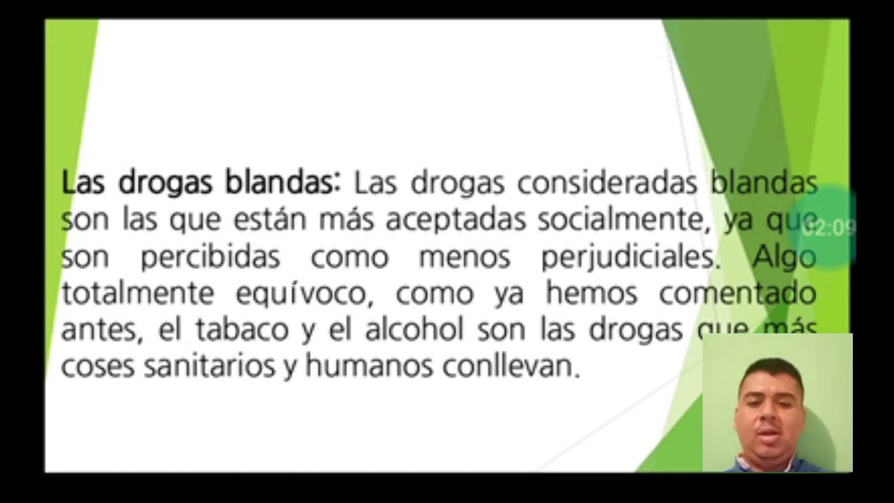 Clasificaci&oacute;n de las drogas populares