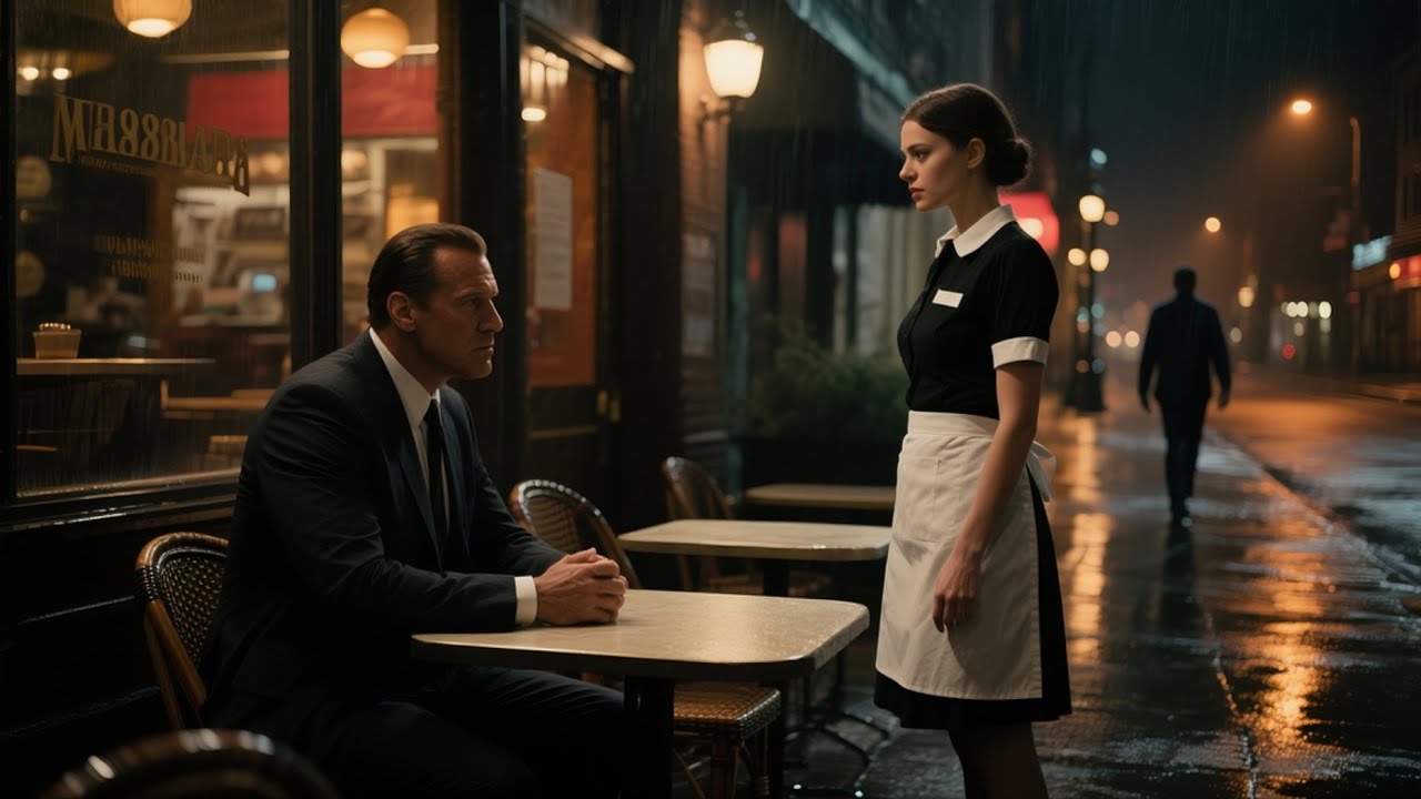 The Waitress Froze Seeing Her Stalker Ex — The Mafia Boss Said, “Go to My Car”