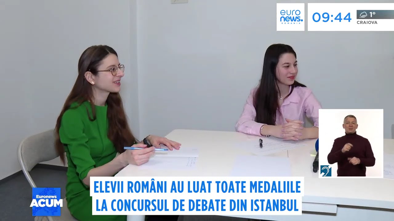 Elevii români au luat toate medaliile la Campionatele EurAsiatice de Debate de la Istanbul