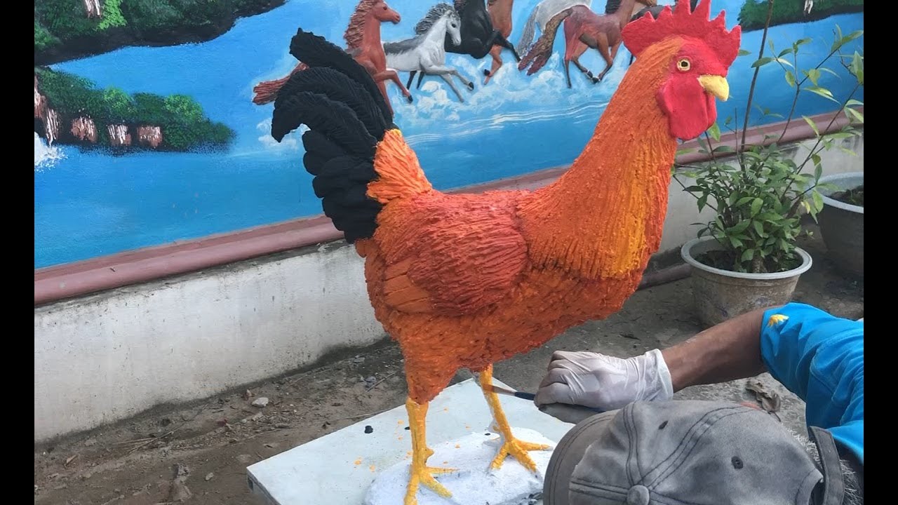Good idea  how to make a beautiful cement