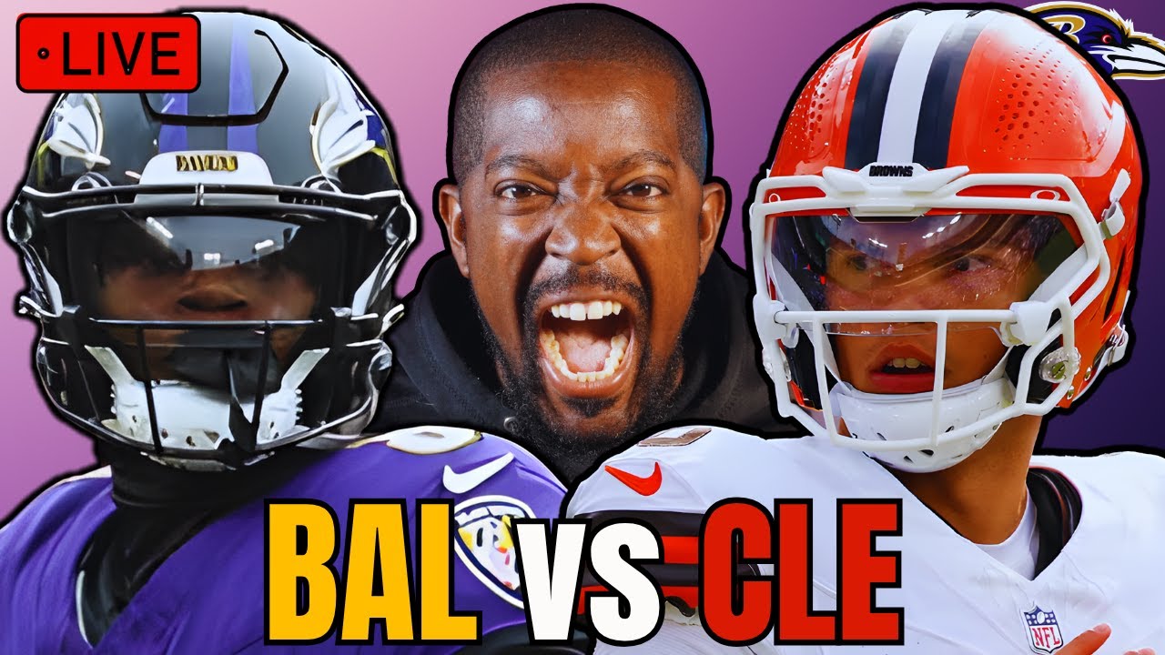 Ravens vs Browns Week 11 LIVE Reaction & Play by Play!