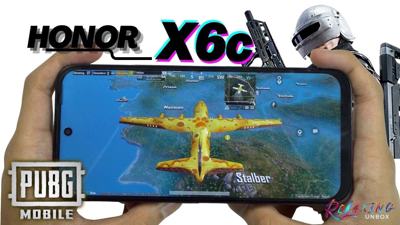 Honor X6c PUBG Mobile Gaming review | FPS & Battery Drain test