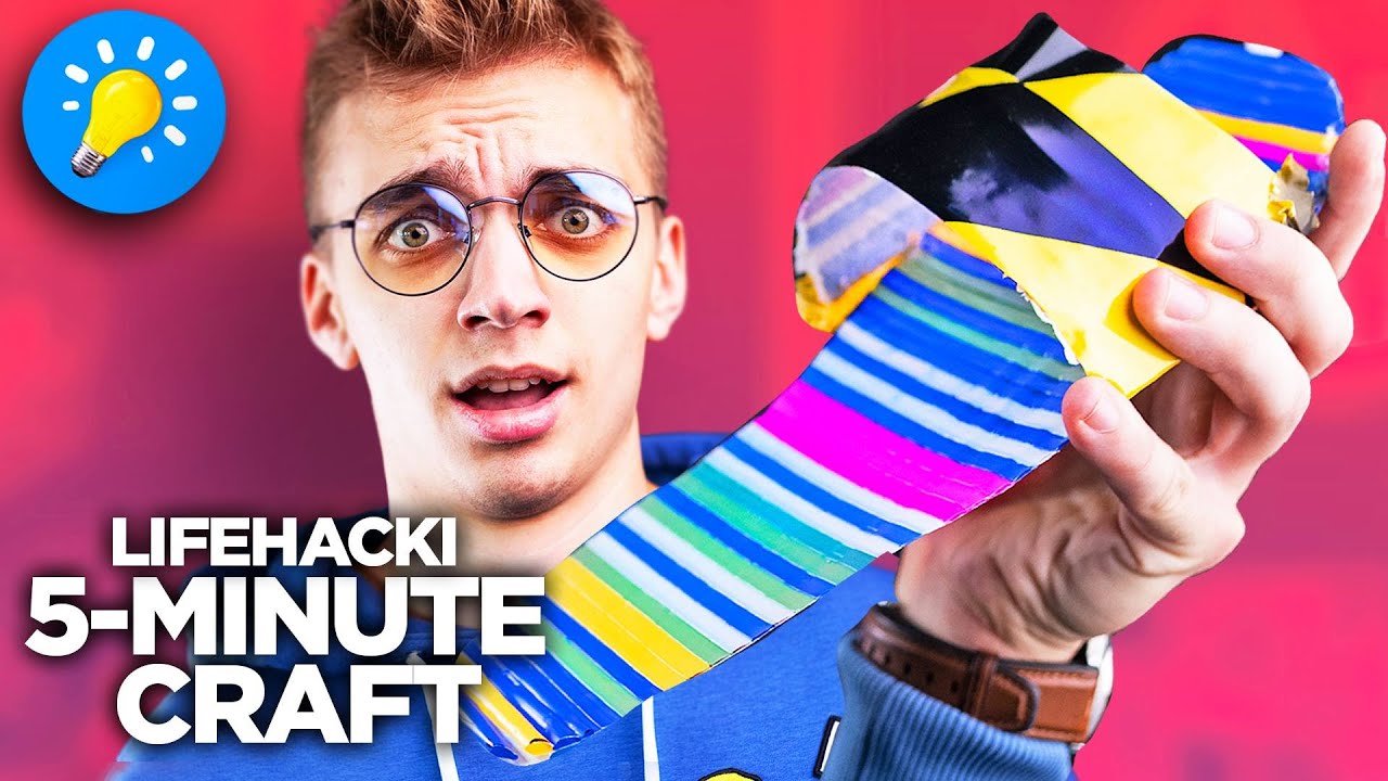 NAJDZIWNIEJSZE LIFEHACKI Z 5-MINUTE CRAFT