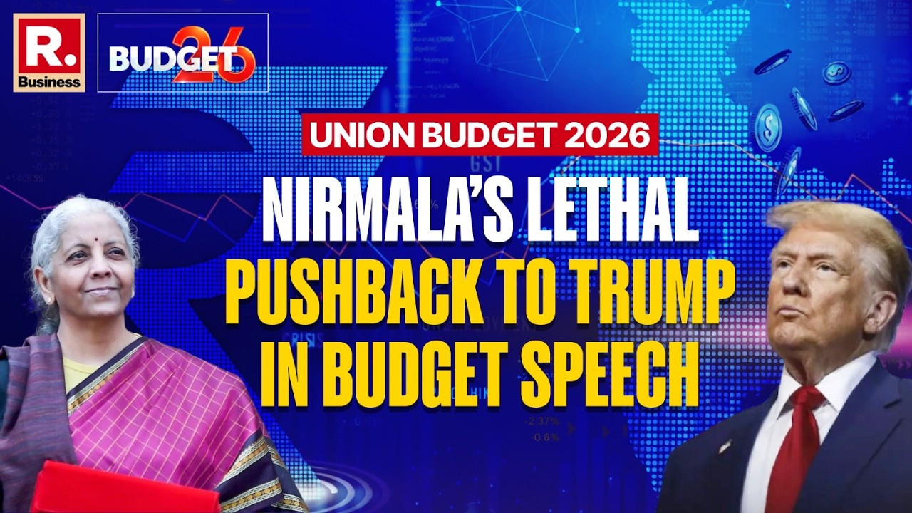 Union Budget 2026: Nirmala Sitharaman’s 7-Point Plan to Counter Trump’s Tariff Tantrum