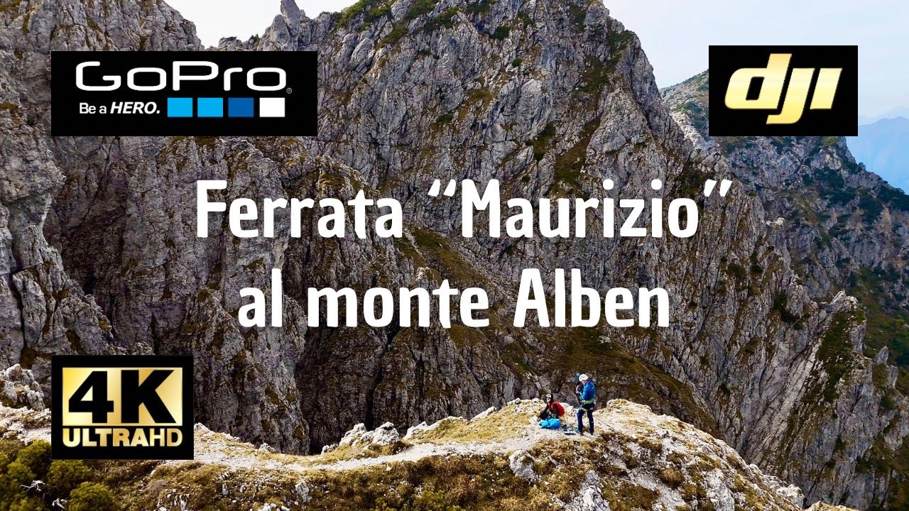 Ferrata “Maurizio” al monte Alben