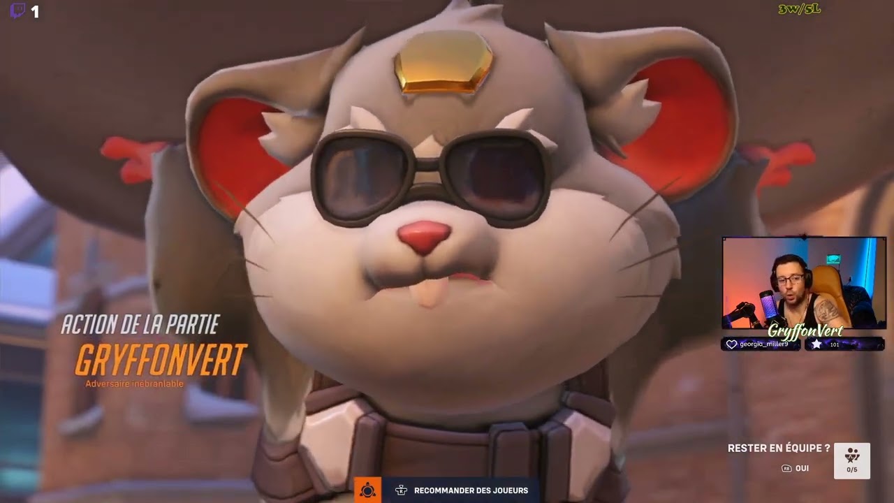 Overwatch de GryffonVert sur Twitch 