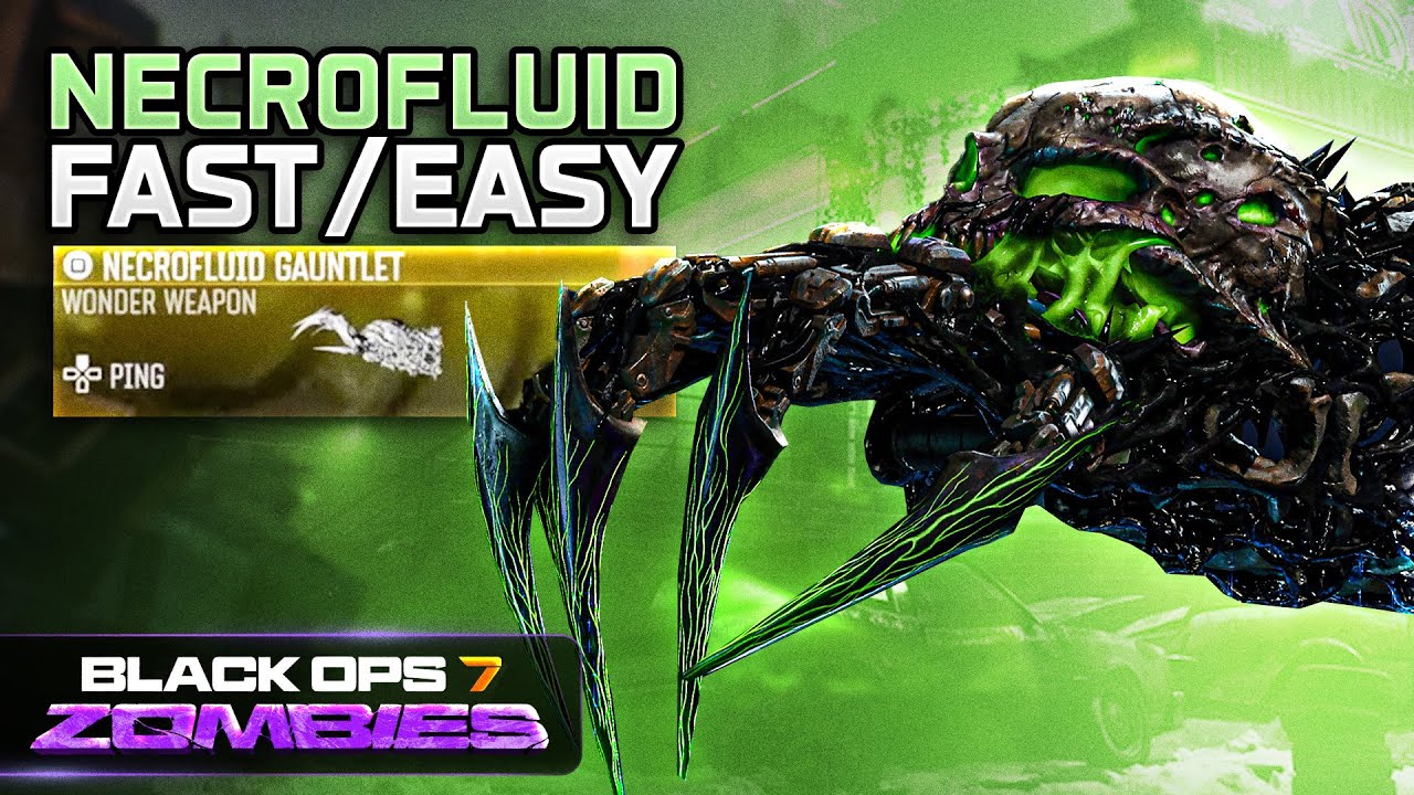 БЕСПЛАТНОЕ руководство по чудо-оружию &laquo;Nercofluid Gauntlet&raquo; (Black Ops 7 Zombies - Ashes of the D...