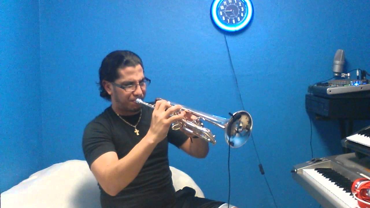 Algo esta cayendo aqui con trompeta