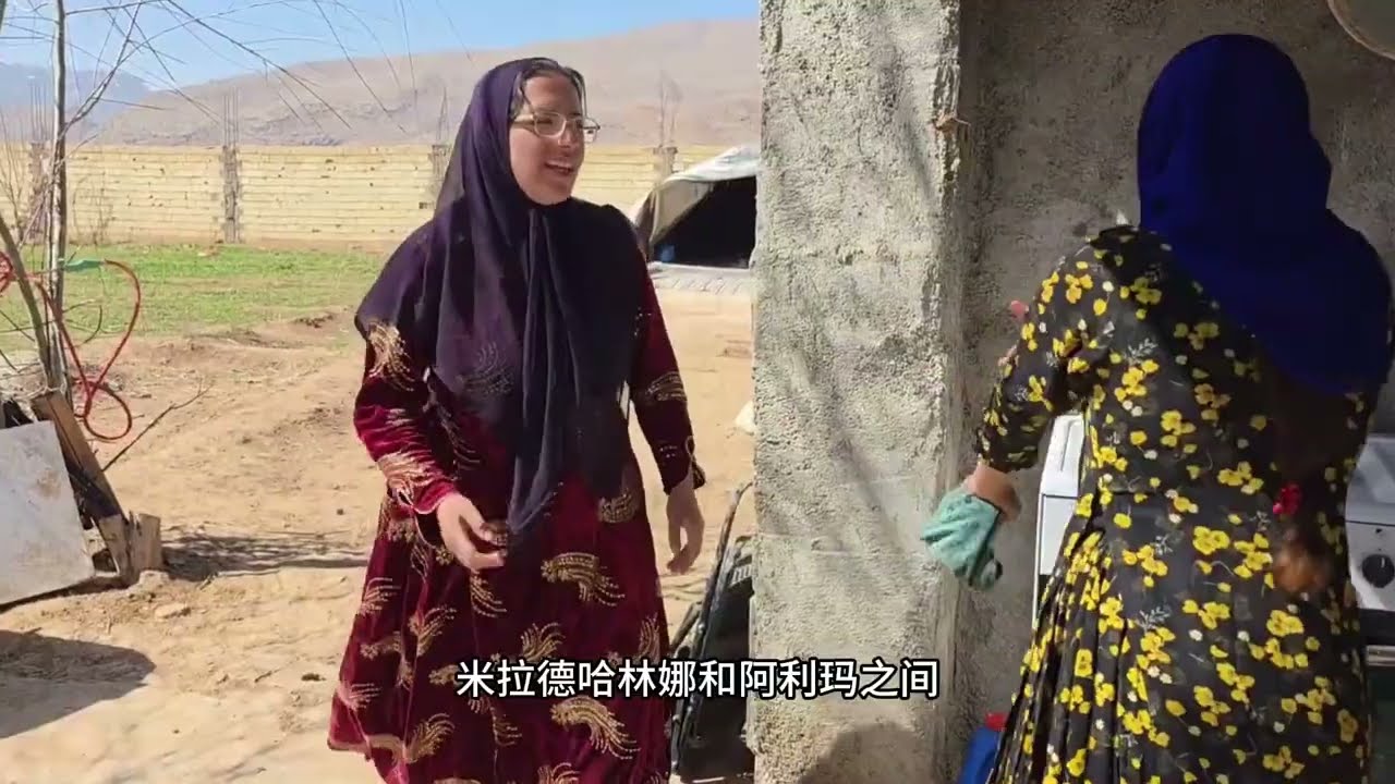 阿丽玛对哈琳娜实施了可怕的打击