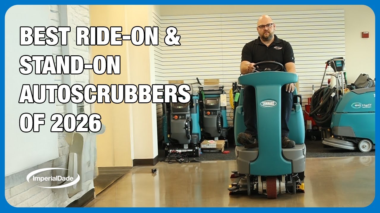 Best Stand-On & Ride-On Floor Scrubbers of 2026: Top Commercial Machines Reviewed