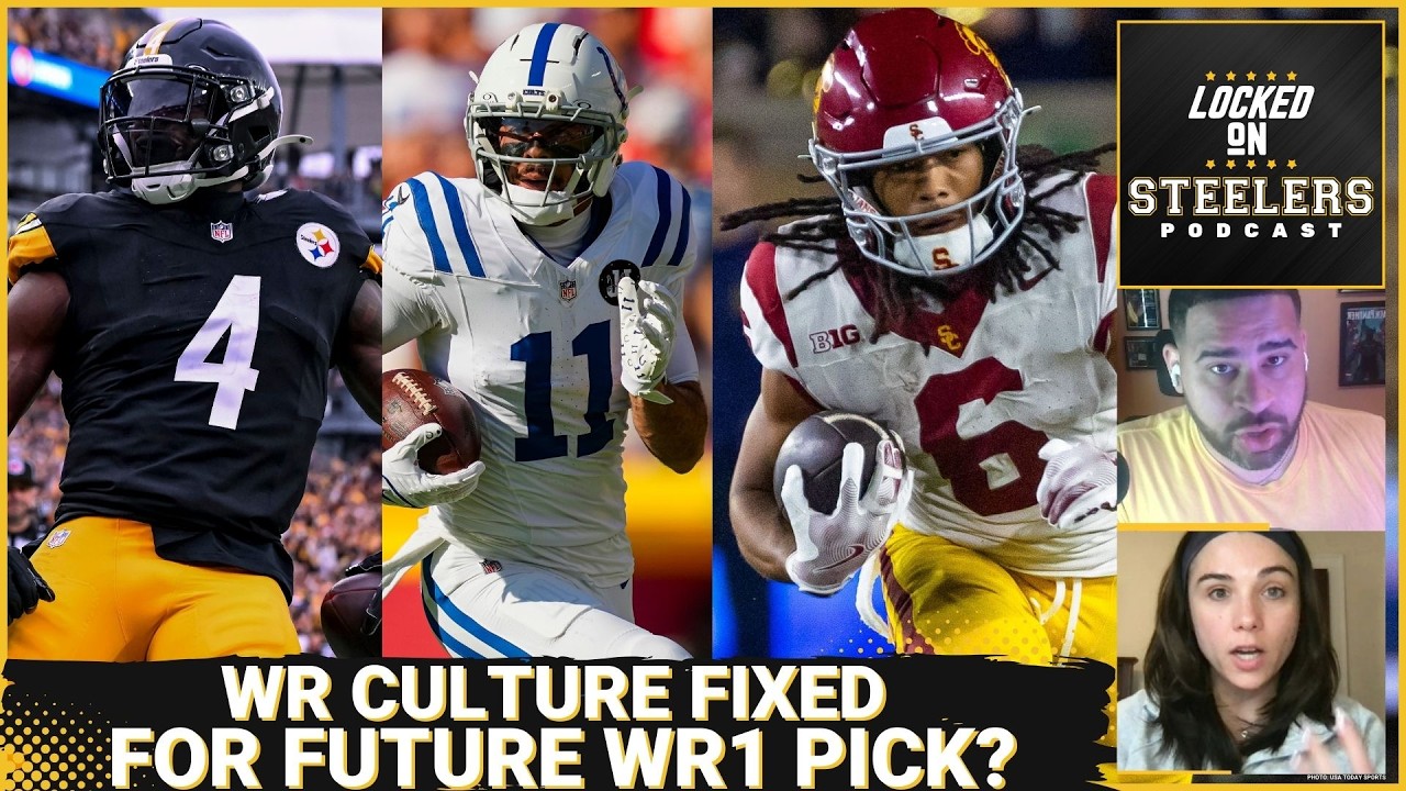 Steelers Fixed WR Culture w/Trades for DK Metcalf, Michael Pittman Jr.? | Offense to Lead Next Core?