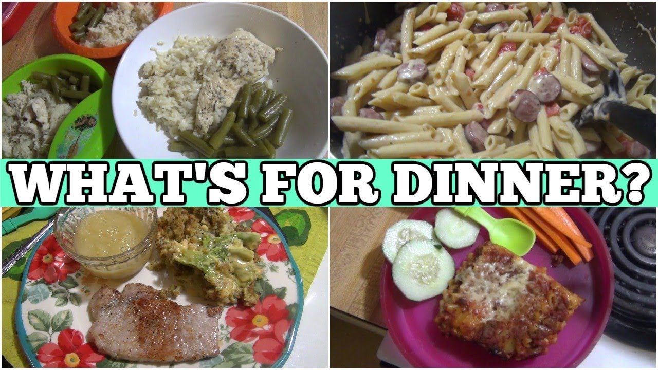 What's For Dinner? #92 || Real Life Easy Family Meal Ideas
