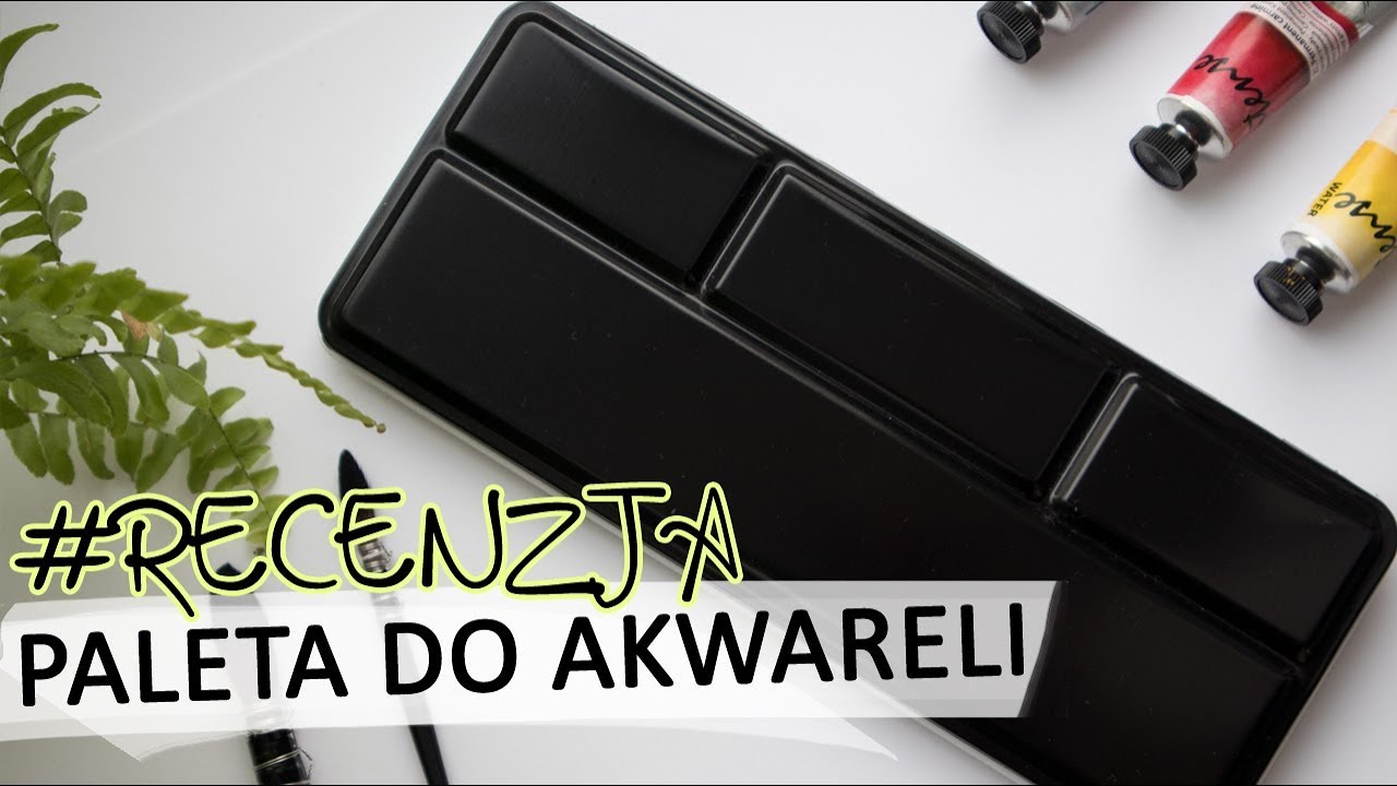 Paleta do akwareli Renesans - RECENZJA - metalowa kasetka na kostki