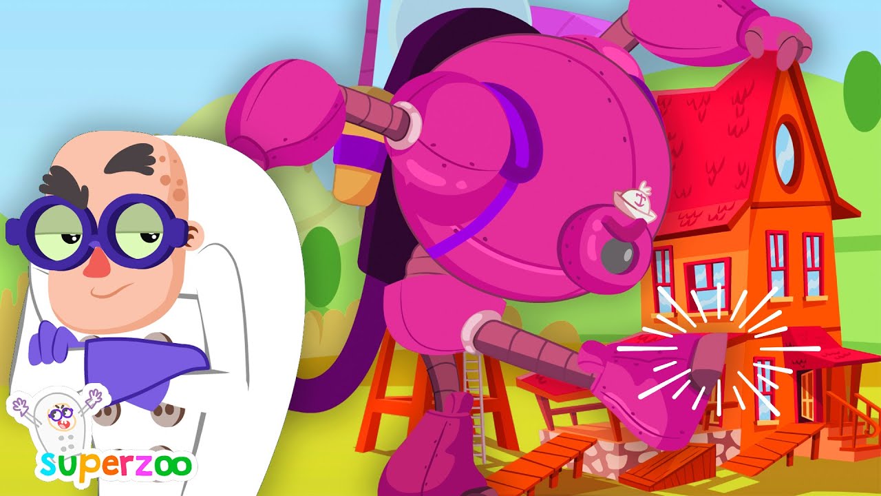 Help Team Superzoo stop Dr. Spooky! They've overslept!