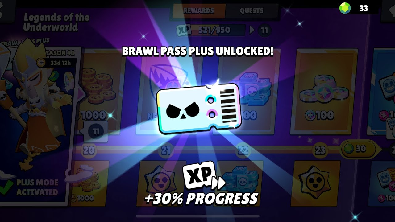 3 New Brawlpass skins and Gold Mortis :)