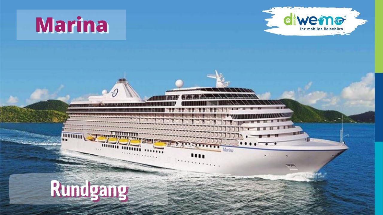 Marina von Oceania Cruises - Ausführlicher Rundgang / Complete Tour