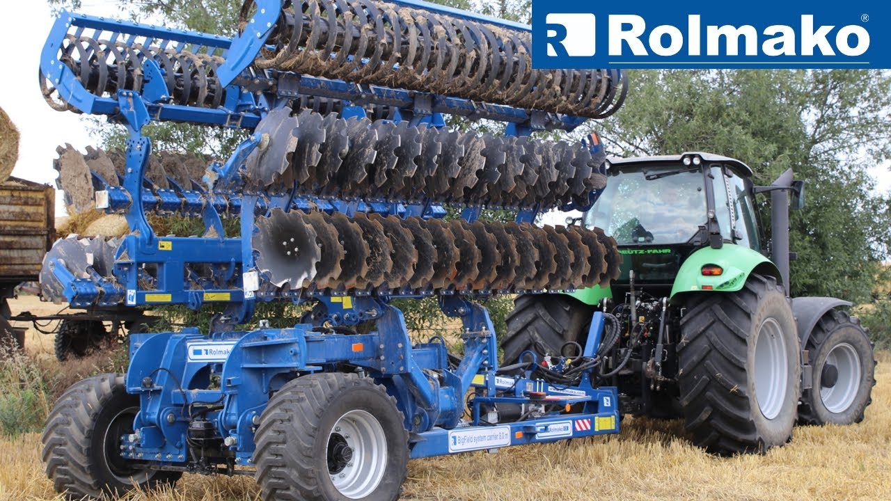 Новый сезон начинается с пожнивной почвообработки – Rolmako BigField