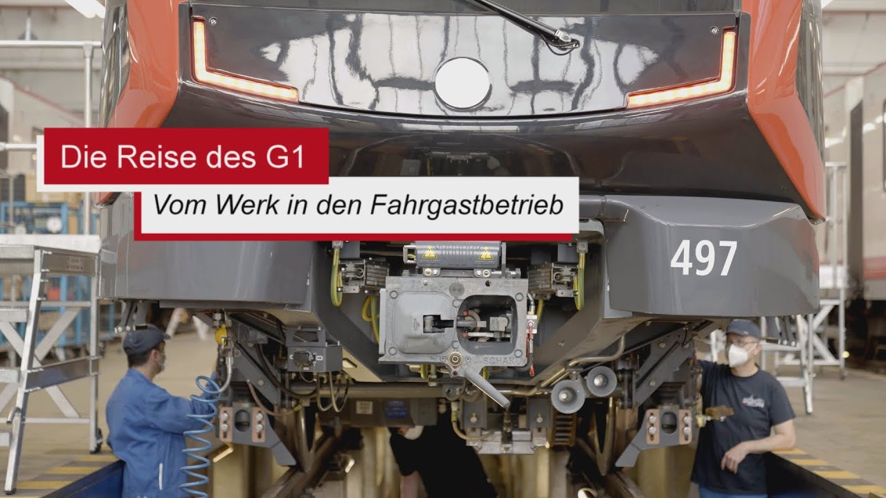 Begleitet mit uns einen U-Bahn-Zug von der Fertigung bis zur Inbetriebnahme!