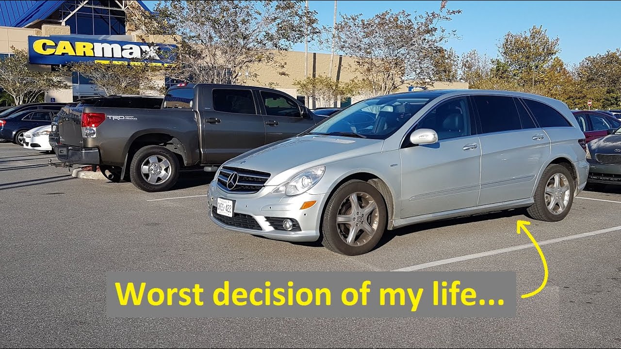 Taking My Broken Mercedes R350 to CarMax and More Trouble