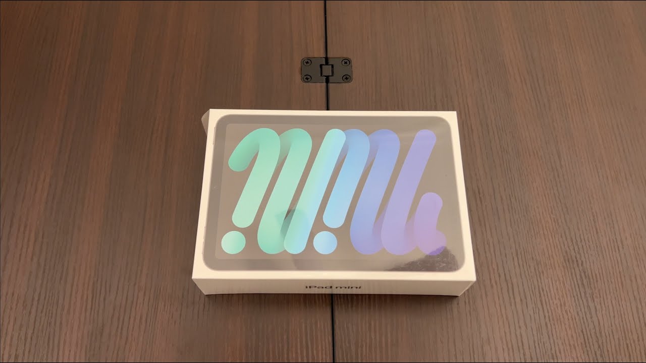 iPad mini 6th Gen Unboxing