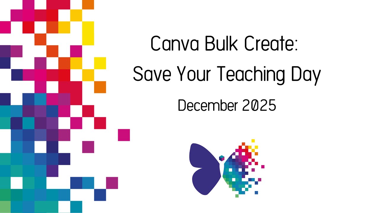 Canva Education Bulk Create Webinar December 2025