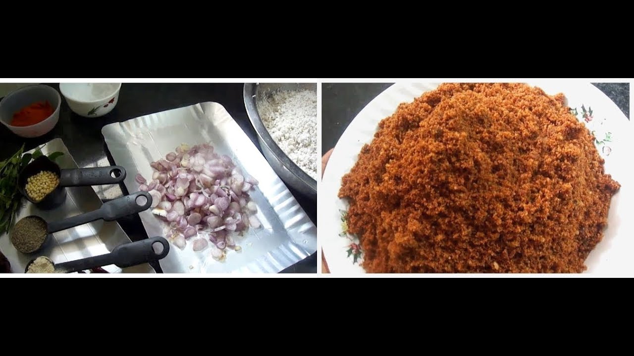 Chammanthi Podi(Coconut chutney powder)- chinnuz' I Love My Kerala Food