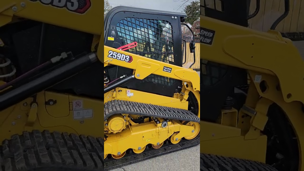 2022 cat 259d3 High flow, 50hrs