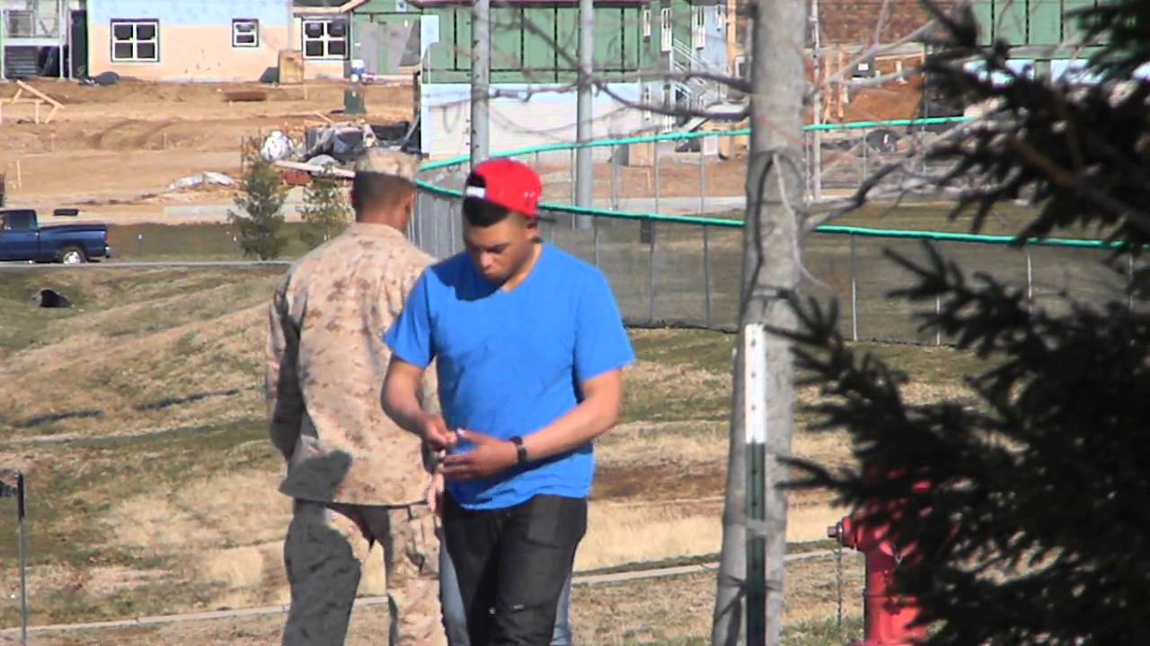 Retreat ceremony at Fort Leonard Wood