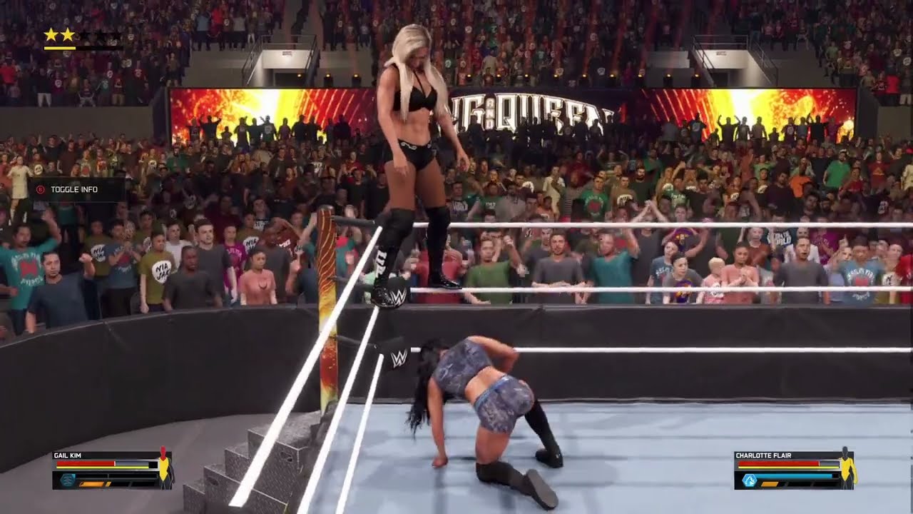 Charlotte Flair Vs Gail Kim