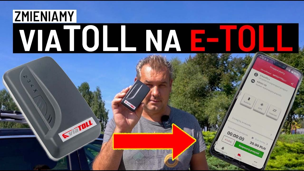 Z viaTOLL na e-TOLL. Przyczepa Kempingowa + Samoch&oacute;d Nasz Zestaw Powyżej 3,5t.