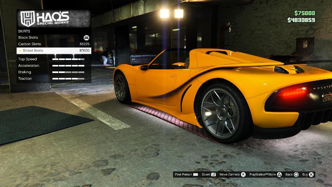 GTA 5 -  Vehicle Customization - Pfister 811 (Porsche 918)