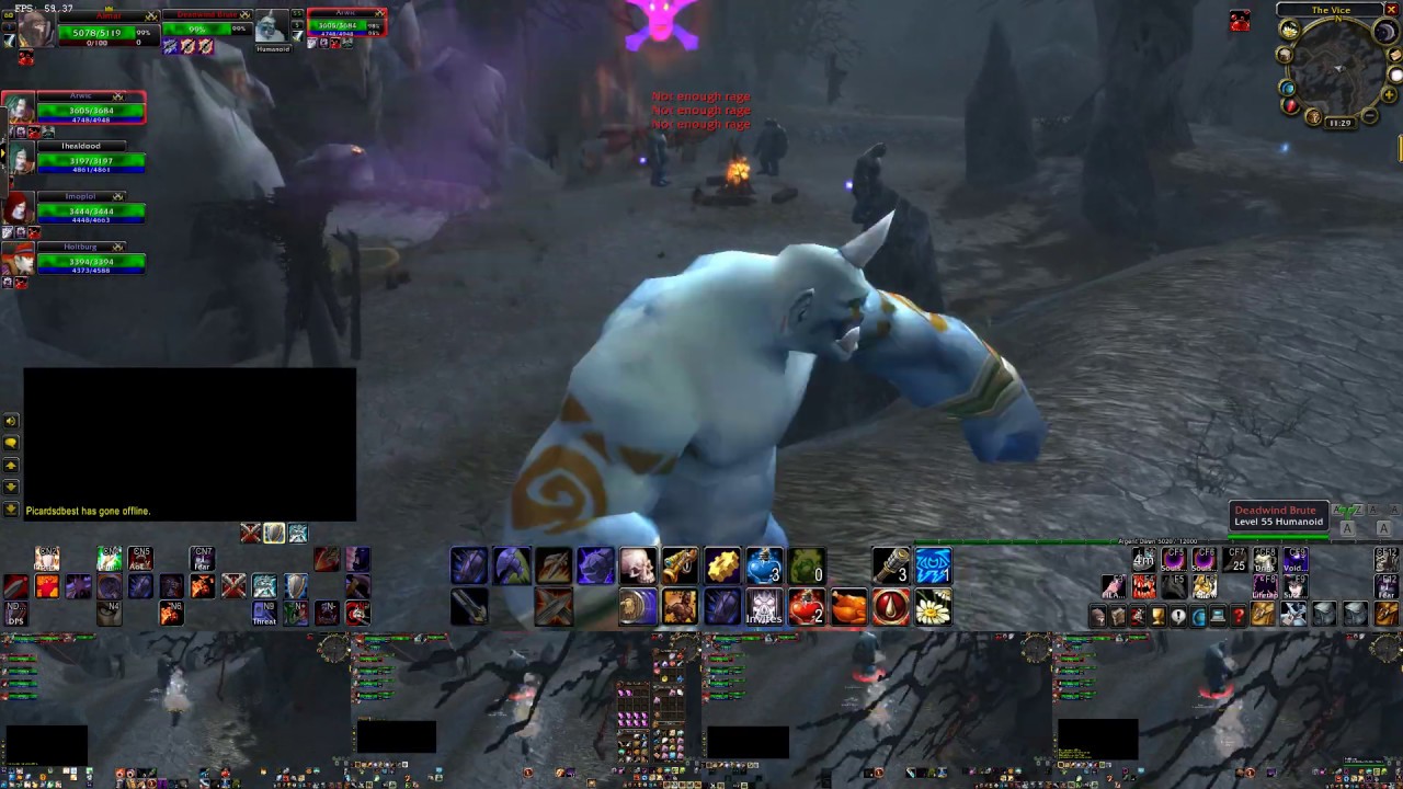 WoW Classic - Deadwind Pass Ogre Farming (Phase 1; fresh 60 Location)