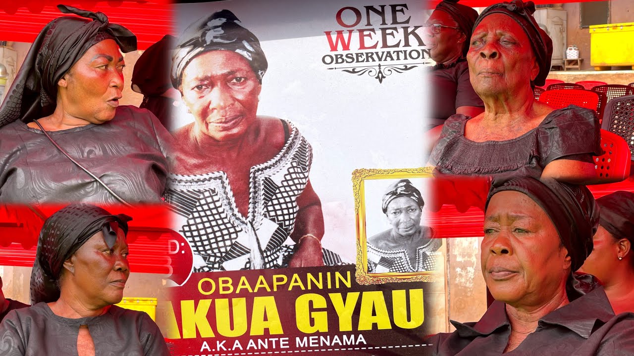 Live: Obaapanin AKUA GYAU-a.k.a Ante Menama One Week Observation At Kwadaso😭💔😭💔