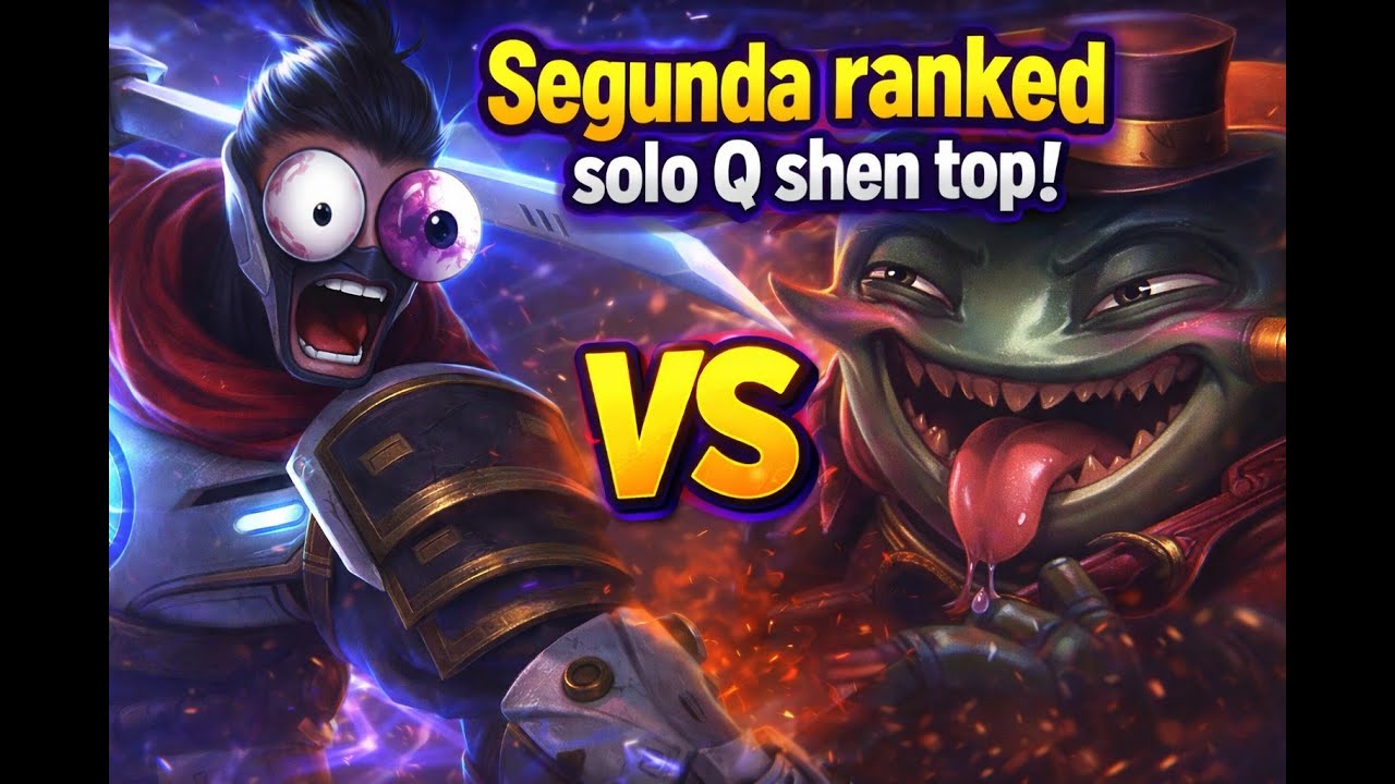 Segunda ranked en league of legends | SHEN TOP Gameplay 2026 #leagueoflegends #ranked #gameplay