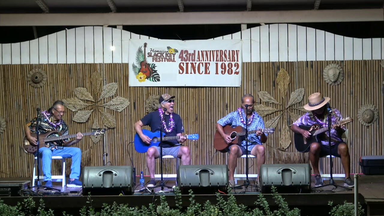 43rd Annual Hawaiian Slack Key Guitar Festival Waikiki style