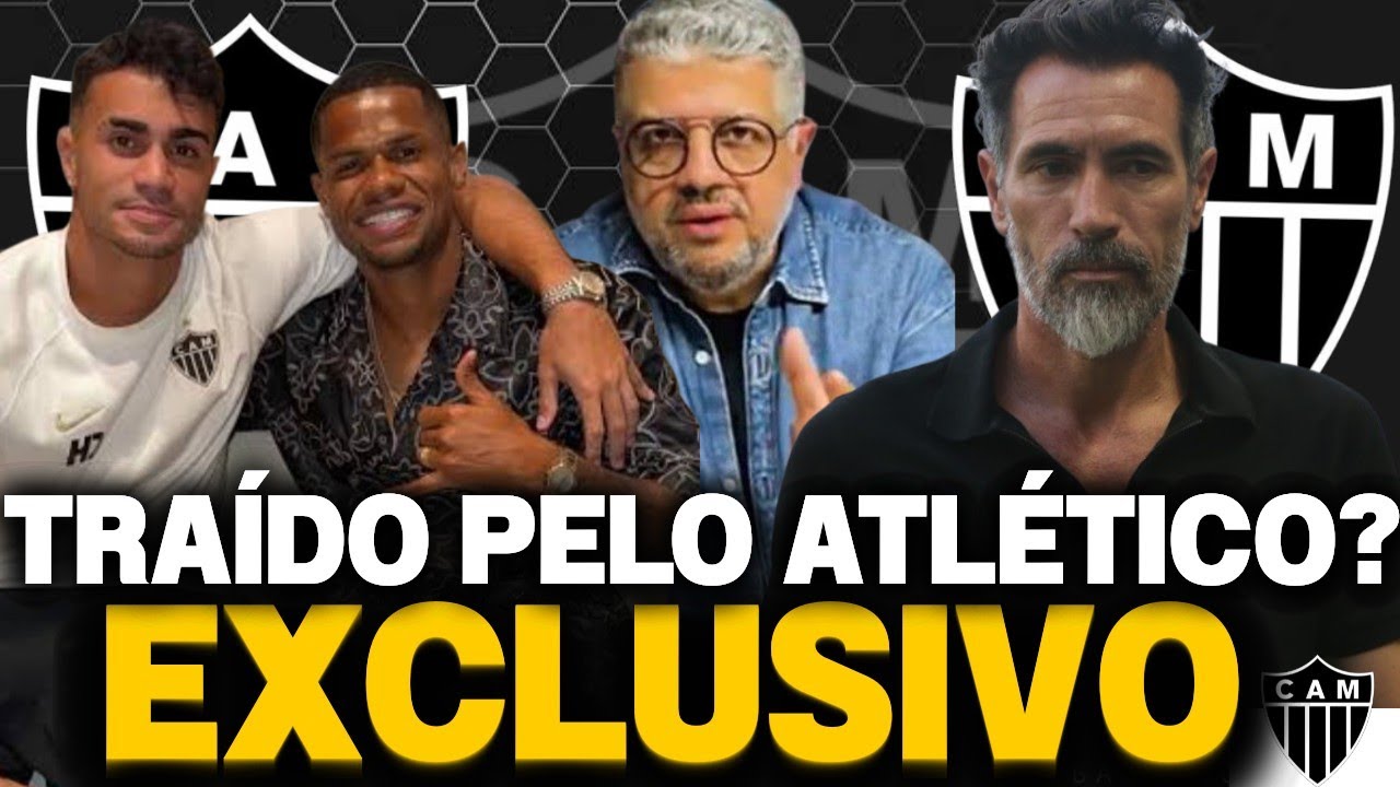 🚨 EXCLUSIVO: SAÍDA DE JÚNIOR SANTOS DO ATLÉTICO DIVIDE OPINIÕES! 🐔 BASTIDORES PEGOU FOGO🐔
