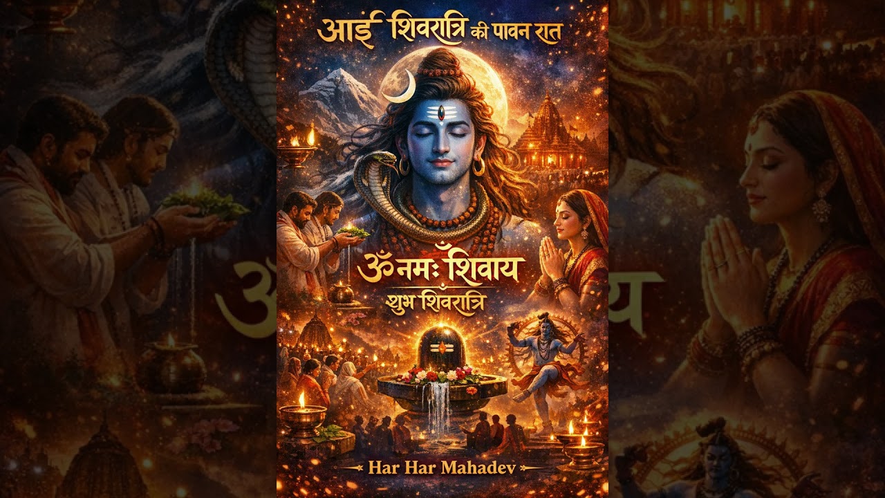 🕉️ आई शिवरात्रि की पावन रात | Mahashivratri Special Bhakti Song 2026 🕉️