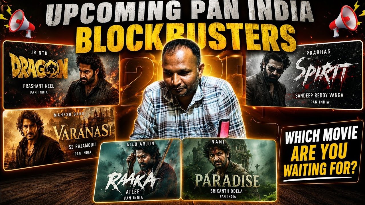 Upcoming | Pan India Blockbusters | Which Movie are you waiting for ?