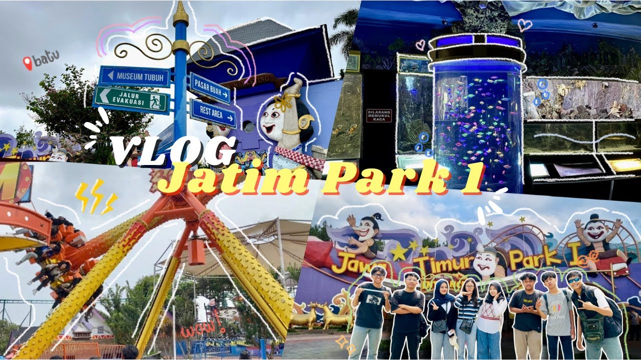 Serunya Liburan di Jatim Park 1! 🎢 | Wisata Edukasi dan Hiburan di Malang