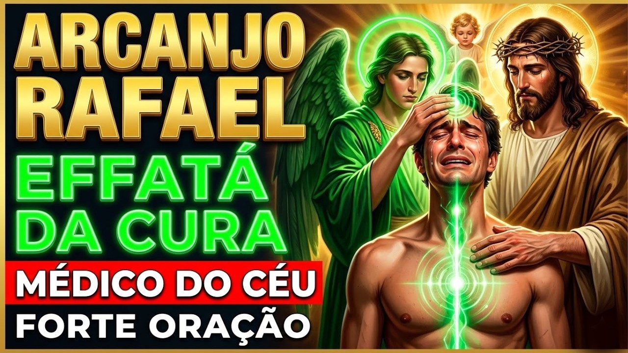 Em 2026 O Arcanjo Rafael DERRAMA EFFATÁ DA CURA 💚MAIS FORTE ORAÇÃO MÉDICO DO CÉU DA CABEÇA  AOS PÉS