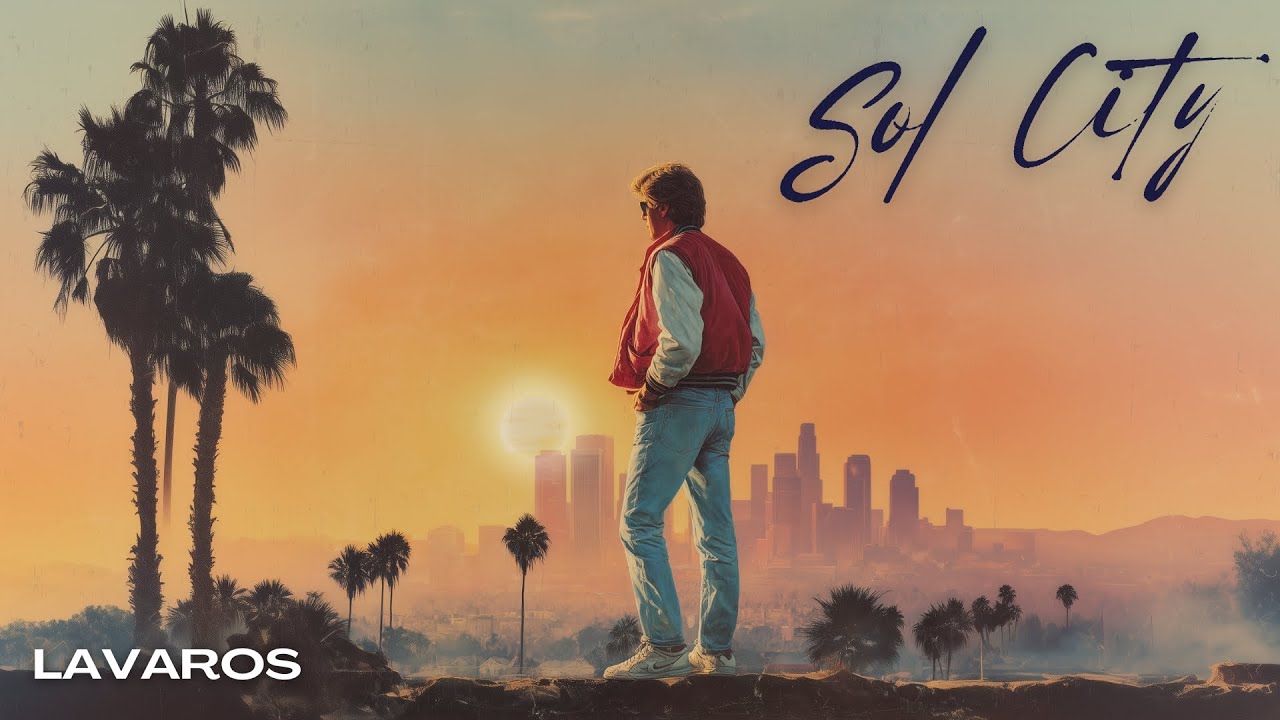 Lavaros – Sol City (Audio Visualizer) | Synthwave & Retrowave Music Release