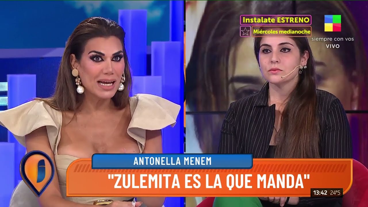 Antonella Menem en Intrusos cuenta su verdad