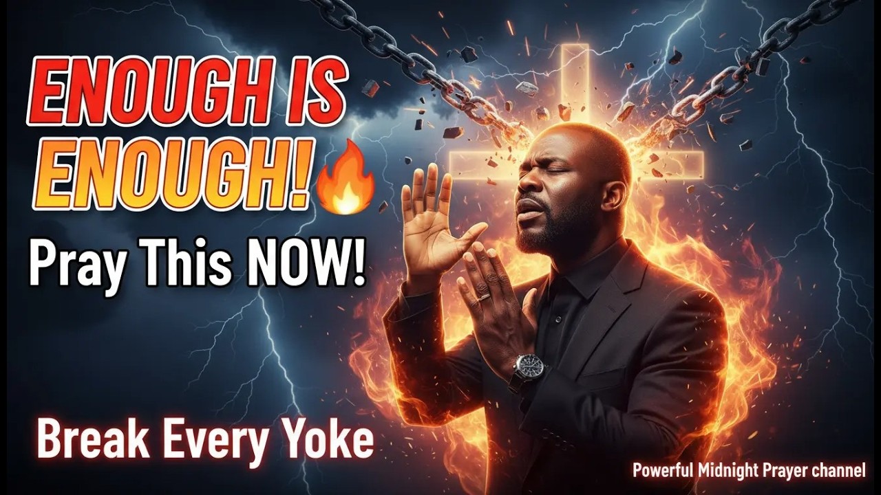 Pray This NOW! 🔥 ENOUGH IS ENOUGH – Break Every Yoke & Secure Your Harvest