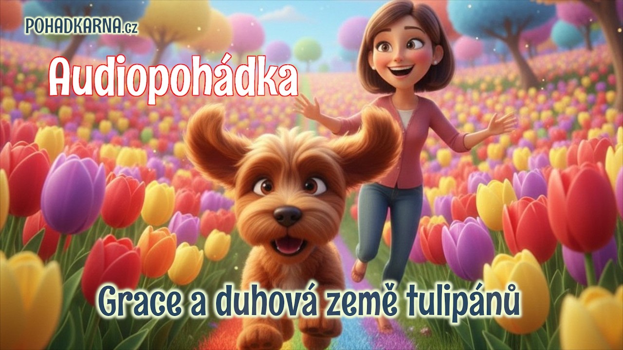 Grace a duhová země tulipánů - Audio pohádka na dobrou noc | Pohádka pro děti